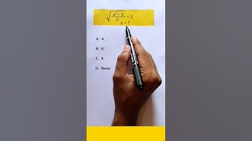 Radical equation | Radical Fraction #maths #shorts