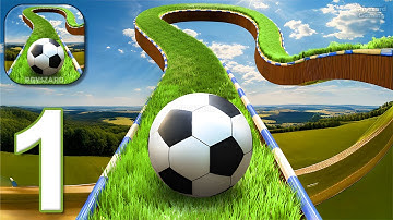 Rolling Balls: Race Mania - Gameplay Walkthrough Part 1 - Control The Ball On Dangerous Corners