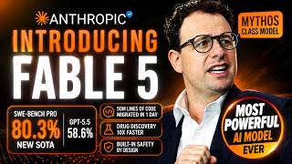 Anthropic Just Dropped Claude Fable 5 — 80% Coding Score, 10x Drug Design
