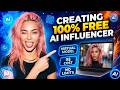 Create a Monetizable AI Influencer with 100 % FREE Tools