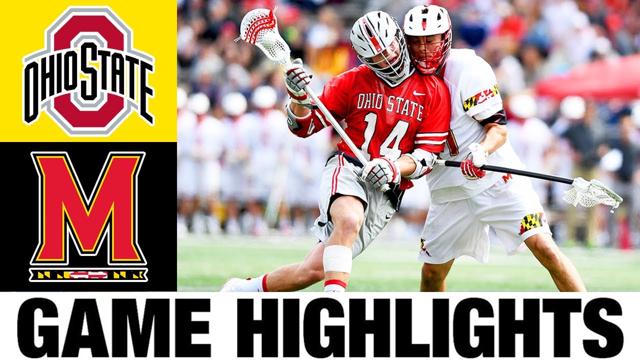 Maryland vs Ohio State Lacrosse Highlights 2023 College Lacrosse