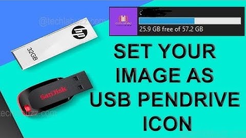 Set your Image As USB Pendrive Icon