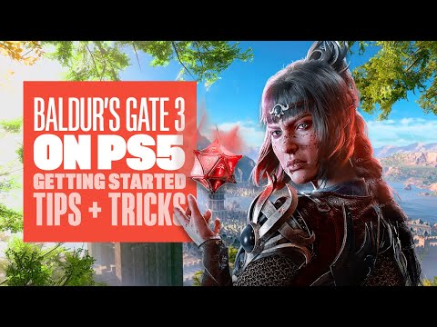 Baldur&#039;s Gate 3 PS5 - Getting Started Tips + Tricks! Let&#039;s Play BG3 on PS5 with combat advice &amp; more