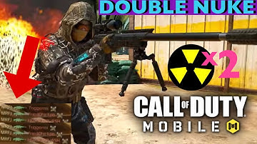 DOUBLE NUKE IN COD MOBILE!!! (SNIPER KILLS ONLY)  #UNDead