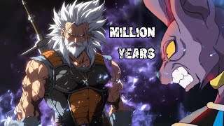 Goku the Dark King after a million years of training inside the strongest room and time ,dragon ball