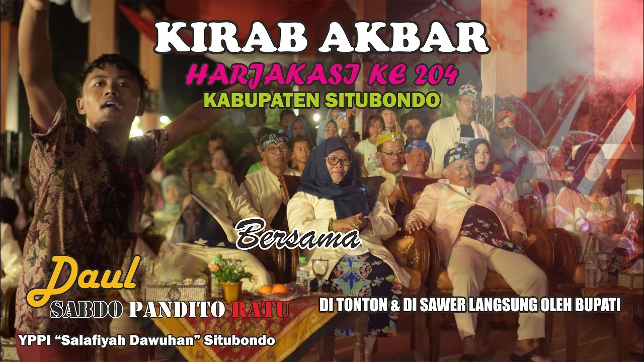 Kirab Akbar||Harjakasi Ke 204||Kab.Situbondo||Bersama Daul||Sabdo Pandito Ratu||