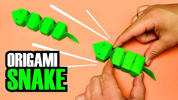 Easy Origami Sliding Snake
