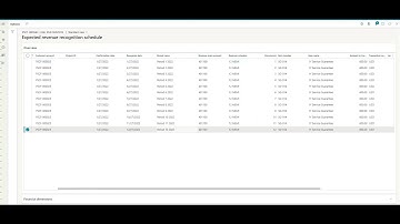 Dynamics 365 F&O - Revenue Recognition for Sales Order