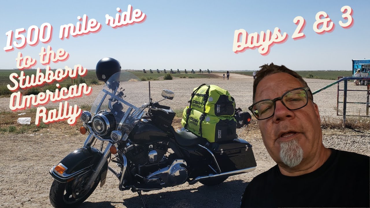 1500 Mile Ride to the Stubborn American Rally. Days 2 & 3 YouTube