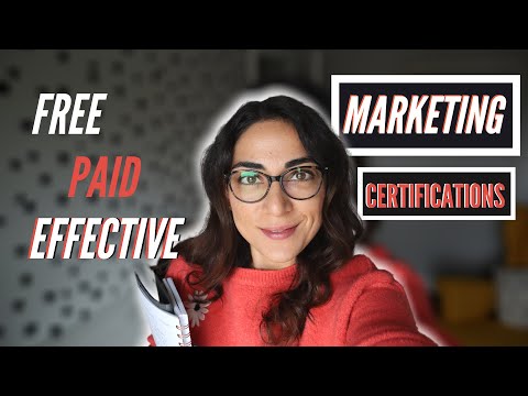 Top Marketing Certifications (Free and Paid) Worth Your Time & Money - Improve your marketing skills