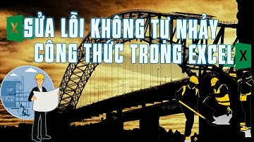 Cách sửa lỗi không tự nhảy công thức trong excel dành riêng cho dân xây dựng