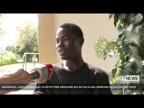 BAHARASA: «5MILA EURO AGLI SCAFISTI PER ARRIVARE QUI IN ITALIA DAL BURKINA FASO» | 20/09/2023