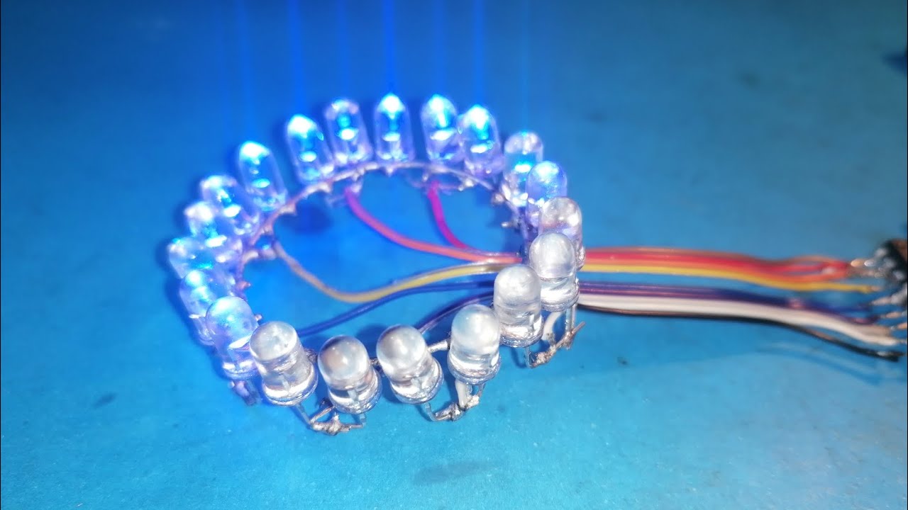 New Super Revolving Effect LED Chaser Light Circuit - YouTube