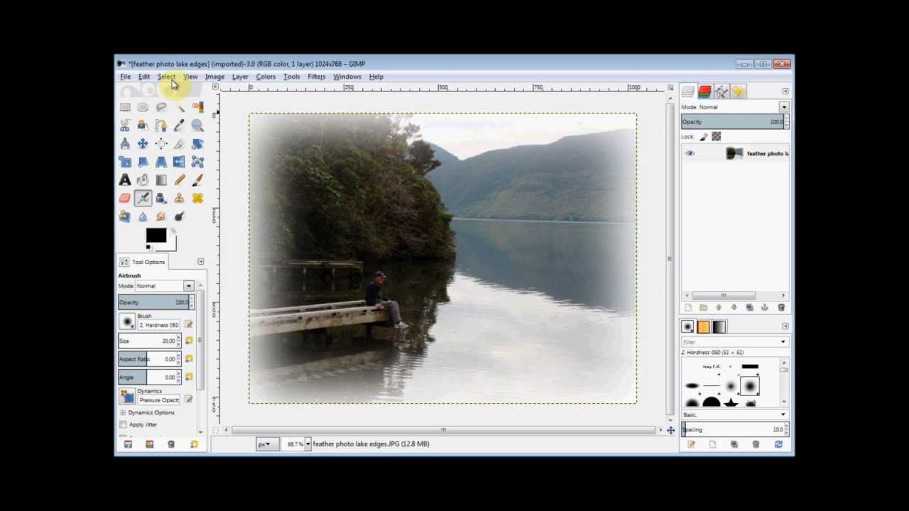 Feather The Edges Of A Photo Create A Vignette YouTube feather-the-edges-of-a-photo-create-a-vignette-youtube