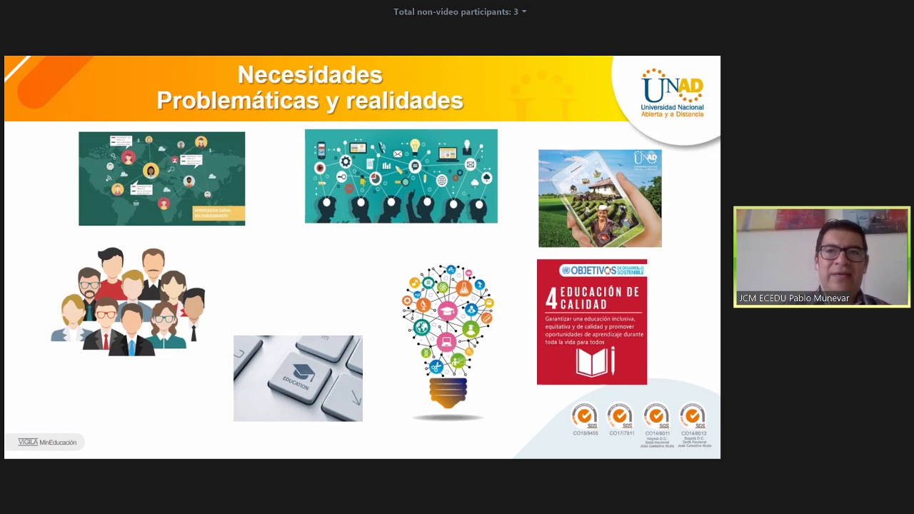 Estudiar Maestría en Educación - Charla Virtual UNAD