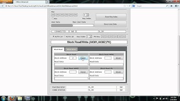 Java Script Advanced example for Mifare cards programming (Windows) - uFR Reader/Writer
