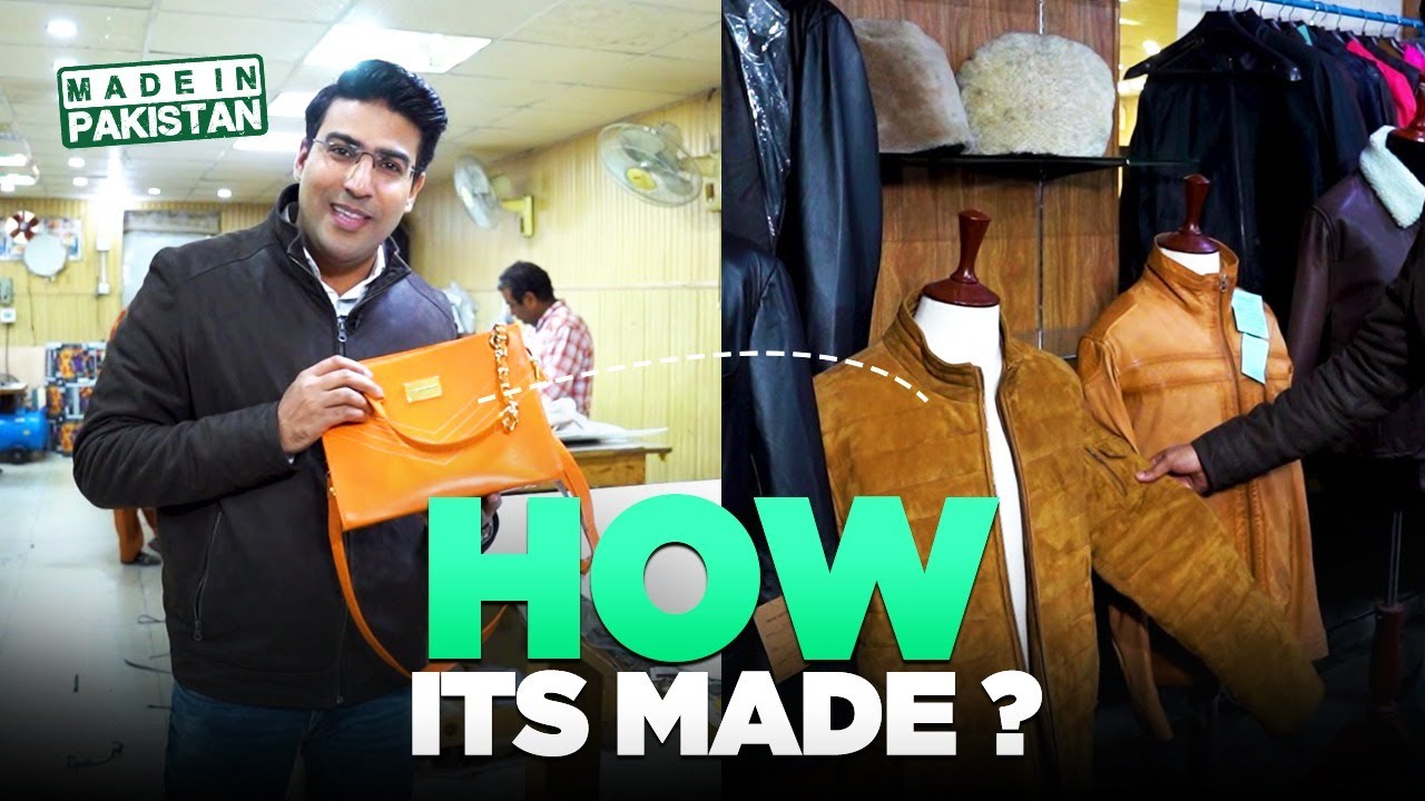Hand-Made Leather Jackets, Bags, and Wallet- Leather Factory Tour | Made in Pakistan