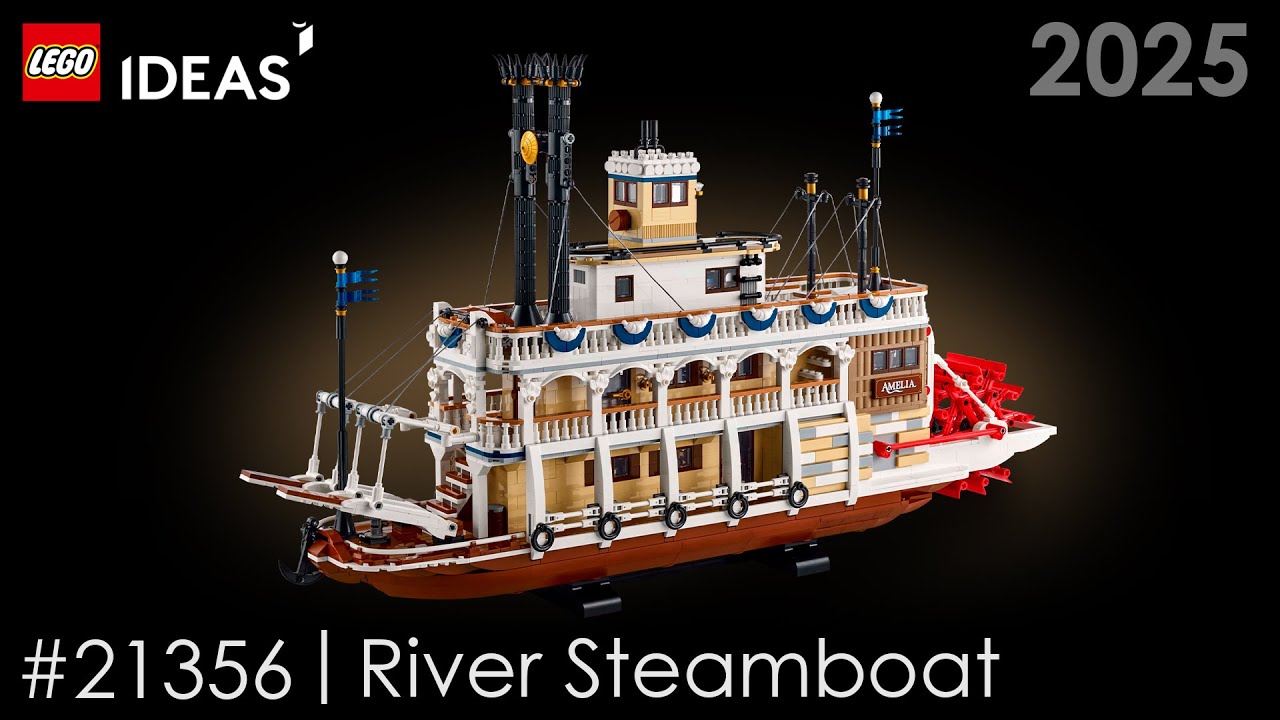 LEGO Ideas - River Steamboat 21356
