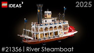 LEGO Ideas - River Steamboat 21356