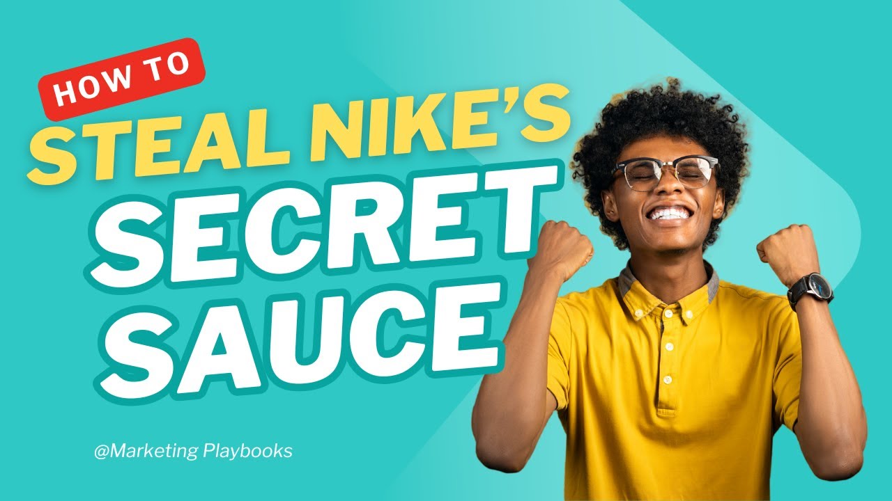 How to Steal Nike's Secret Sauce YouTube