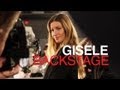 Gisele backstage alexander wang fall 2012  modtv