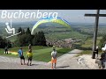 GERMANY: Buchenberg chairlift &amp; paragliding, Buching -Allgäu 4K