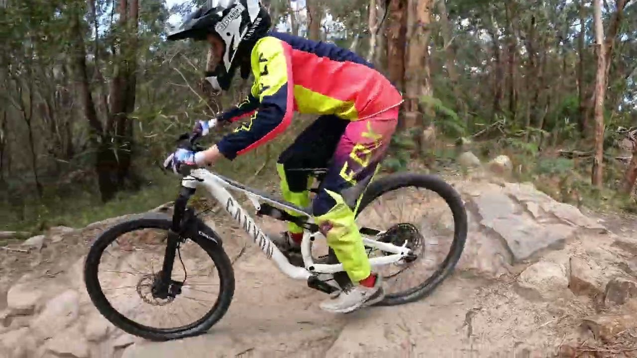 Arthurs Seat MTB Park. - Rock Salt Track - Canyon Neuron
