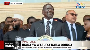President Ruto sings Harry Belafonte