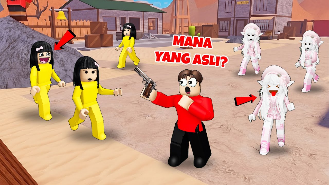 Yuta Mencari Mio Dan Baby Celine Asli Yang Menyamar Jadi Banyak NPC | ROBLOX