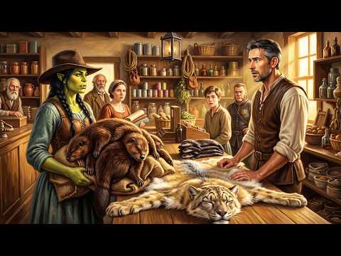 An Orc Girl Widow Walked Into the Mercantile With Pelts Worth More Than Anyone Expected