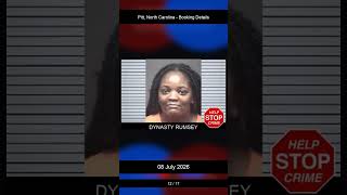 Pitt, North Carolina Booking Records - 08 July 2026