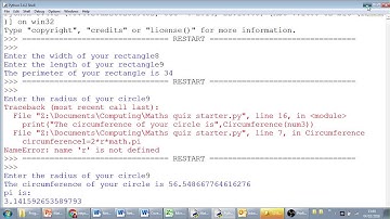 Python Tutorial 19 Function to calculate the area of a circle