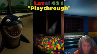 LEVEL 421 IN ESCAPE THE BACKROOMS IS...kinda bad what the hell happened to the game