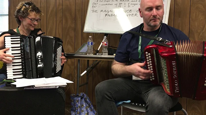 Karen Tweed & Derek Hickey play Dwyer's Favorite (Return to Burton Road) - jig