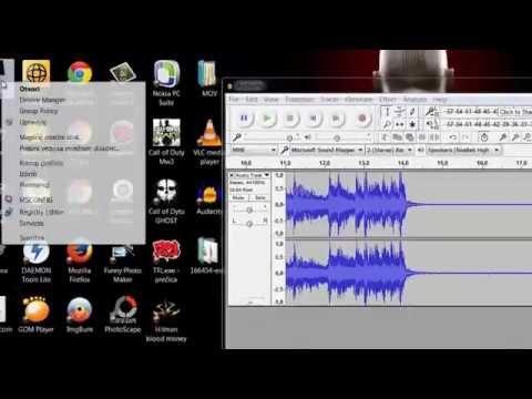 Prebacivanje muzike sa audio kasete na kompjuter