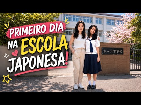 PRIMEIRO DIA na ESCOLA do JAPÃO 🇯🇵 foi uma SURPRESA... Não Estávamos Preparadas! 😱