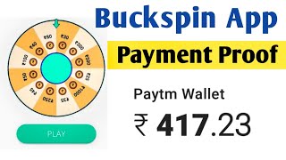 Buckspin App payment Proof | backspin app par Redeem kaise lagaye | Best self earning app 2019 screenshot 4