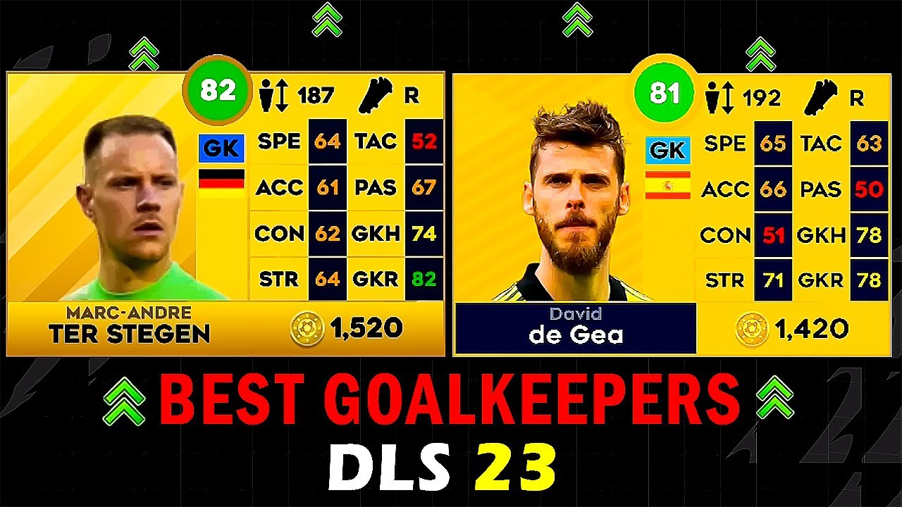 DLS 23 TOP 10 BEST GOALKEEPERS! YouTube