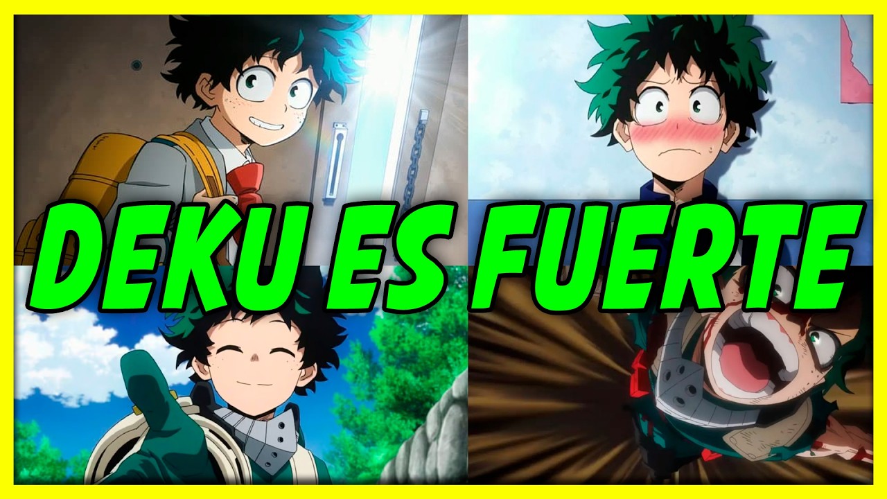Deku SI tiene VELOCIDAD INFINITA y DESTRUYE PLANETAS
