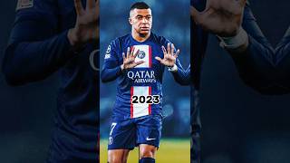 Kylian Mbappe Evolution over the years 💫⚽ #shorts #football #mbappe