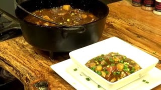 EASY 30 MINUTE DUTCH OVEN BEEF STEW