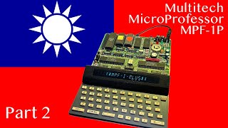 🇹🇼 Multitech Micro Professor MPF-1 Plus: Part 2 (Starting the video interface build) [#TCE0310] Wealth