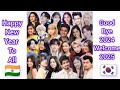 Indian Korean mix 🇮🇳🇰🇷. new year special🤗#aurra#bts#blackpink#iu#pravishtmishra#aria#lisa#v#jungkook
