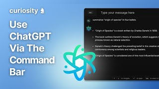 Use ChatGPT via Command Bar