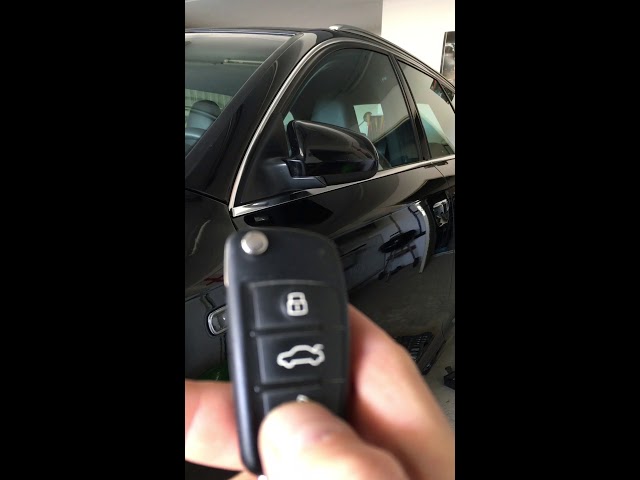 Audi A6 4F C6 Spiegel Automatisch Anklappen - YouTube