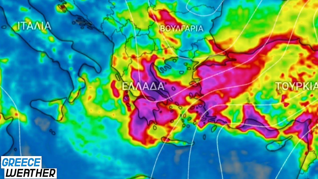 Καιρός στην Ελλάδα | Μοντέλο ECMWF – Υετός / 11 Μάρτιος 2026 – Βροχές και Καταιγίδες στην Ελλάδα