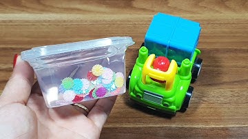 Mixing Glitter into store bought slime ! Slime ASMR ! Alex slime !!