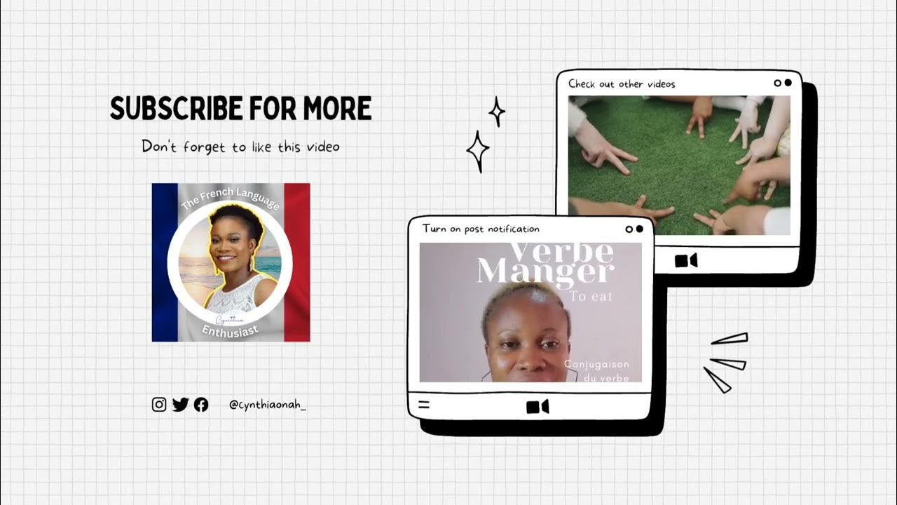 Learn to use the French verb "Manger" in sentences in the present tense