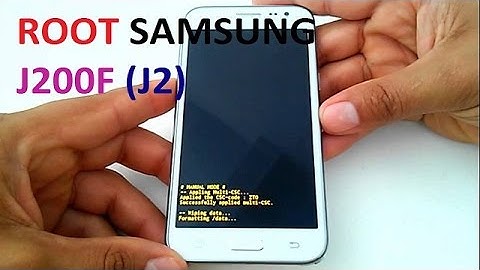 Easy method to Root Samsung J2 (J200F) 5.1.1 - step by step tutorial with file
