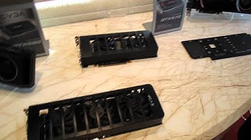 EVGA Shows off New Dual-GPU Video Card at CES 2011 - GeForce GTX 560?